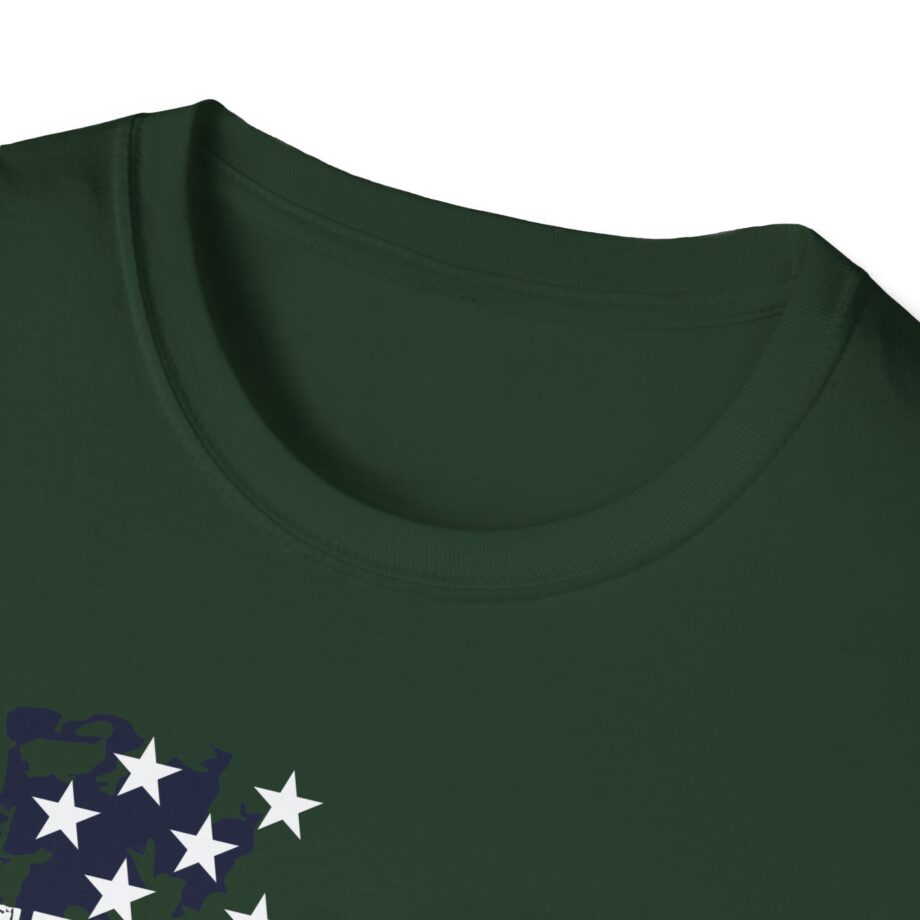Upchurch Family American Flag Graphic Unisex Softstyle T-Shirt