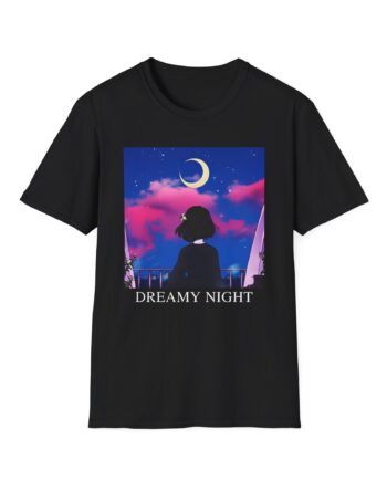 Lilypichu Dreamy Night Unisex Softstyle T-Shirt