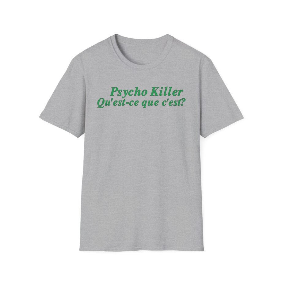 Miley Cyrus Talking Heads X Miley Psycho Killer Unisex Softstyle T-Shirt