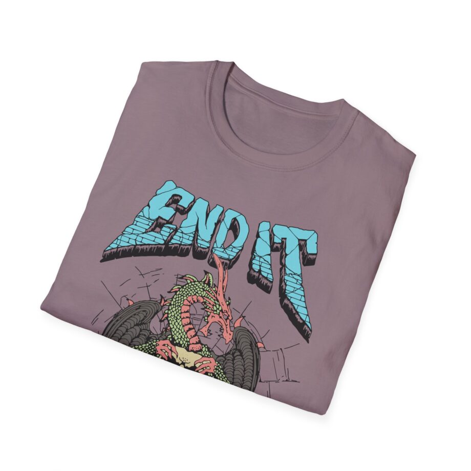 End It Dragon Skull Unisex Softstyle T-Shirt