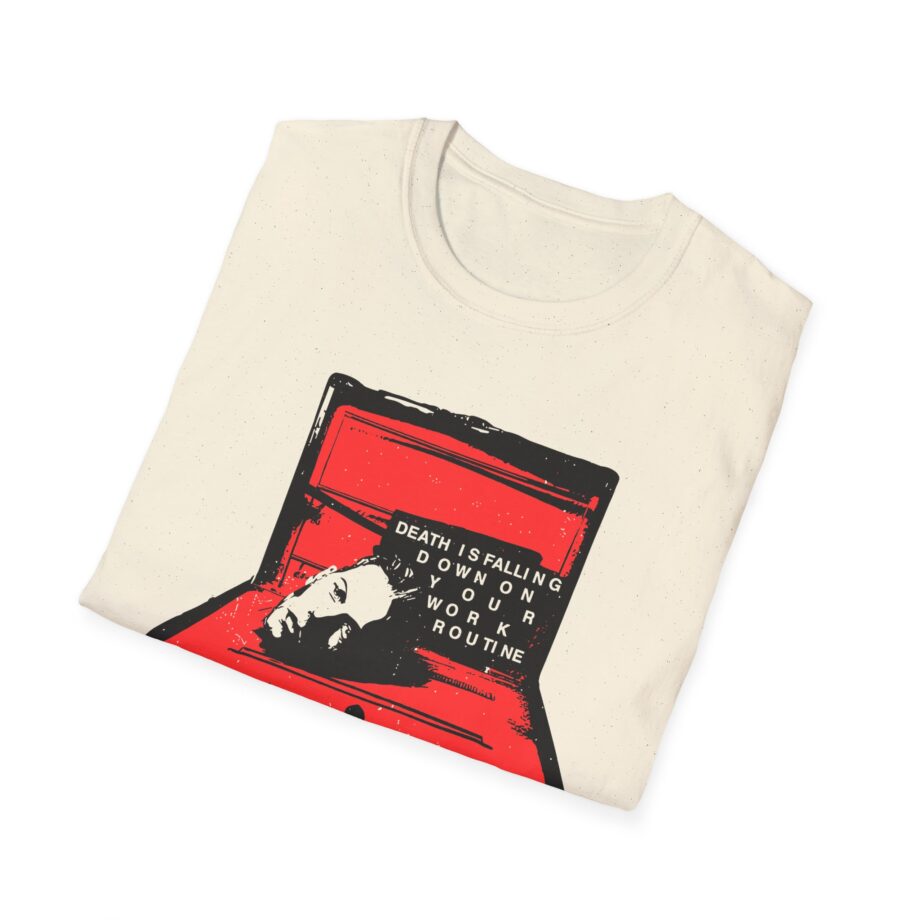 Fontaines Death Is Falling Down On Your Work Routine Unisex Softstyle T-Shirt