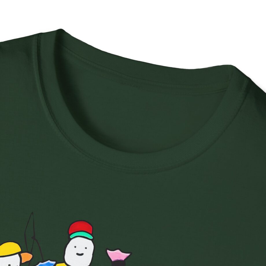 Super Mega Down to Fish Unisex Softstyle T-shirt