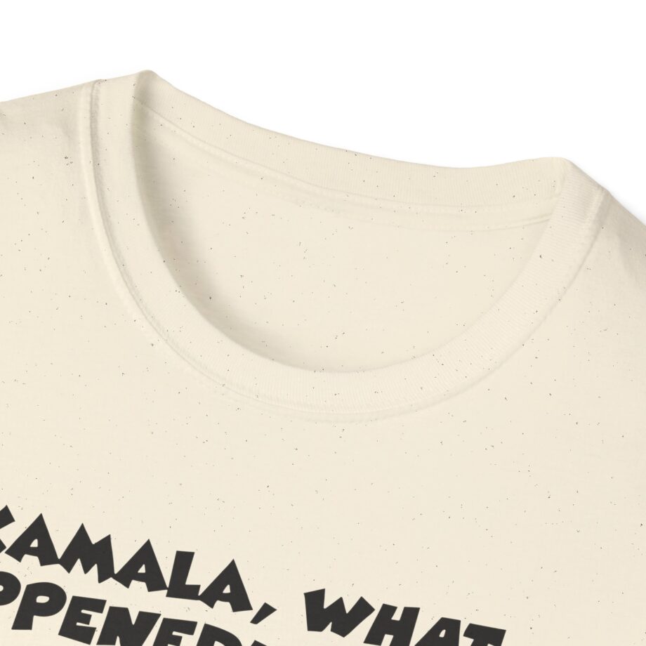 James Droz Kamala, What Happeneduhhh Unisex Softstyle T-shirt