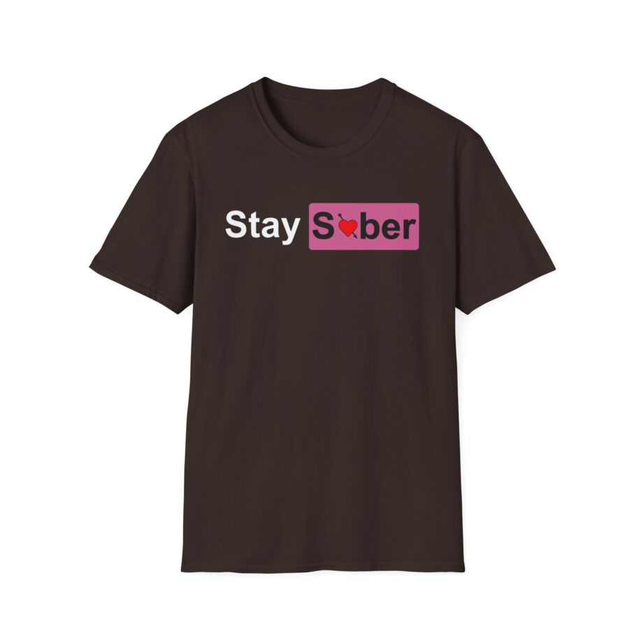 D’aydrian Harding Stay Sober Valentine's Day Unisex Softstyle T-shirt