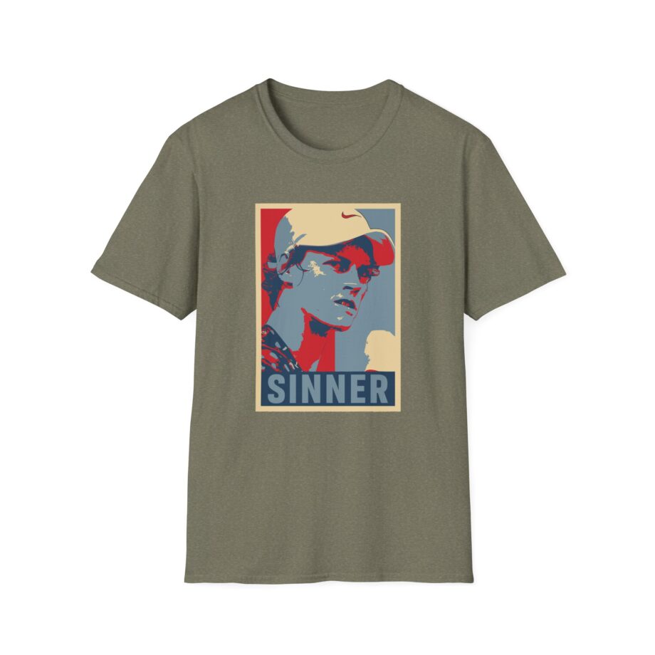 Jannik Sinner Unisex Softstyle T-Shirt