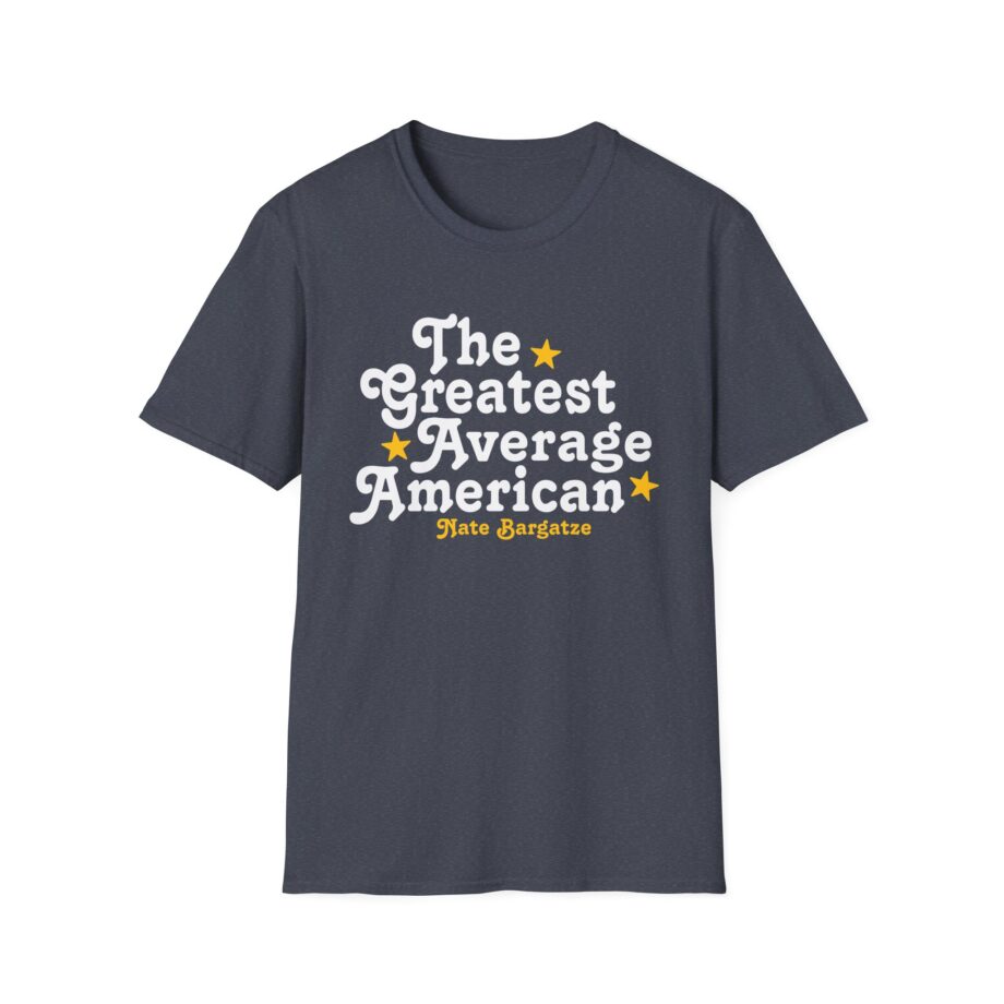 The Greatest Average American Nate Bargatze Unisex Softstyle T-Shirt