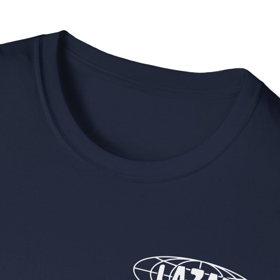 Lazarbeam Globe Indigo Unisex Softstyle T-Shirt