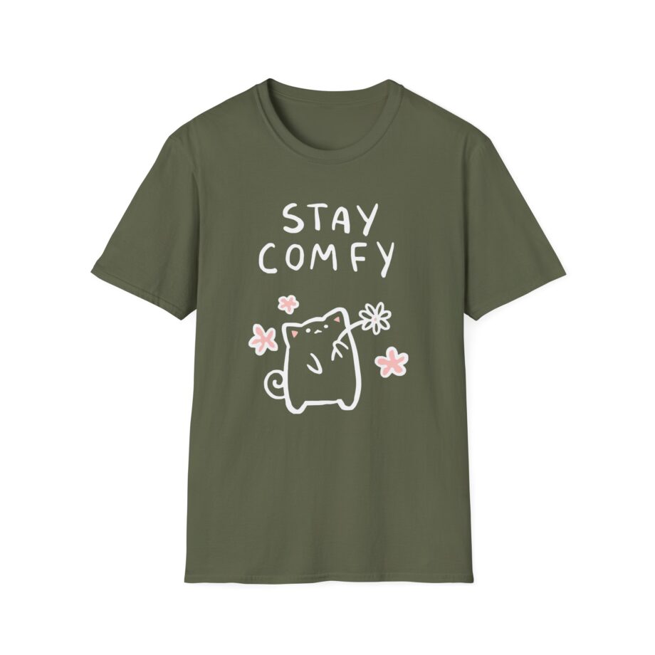 Lilypichu Stay Comfy Cute Unisex Softstyle T-Shirt