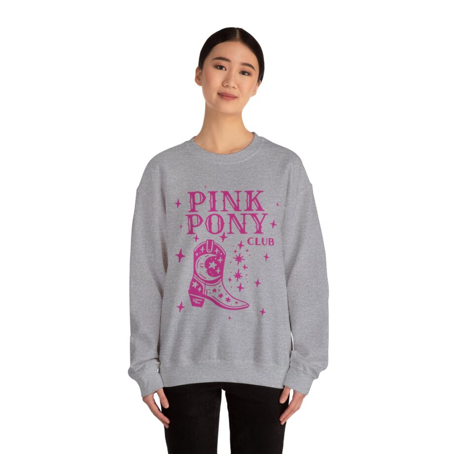 Chappell Roan Pink Pony Club Unisex Heavy Blend Crewneck Sweatshirt