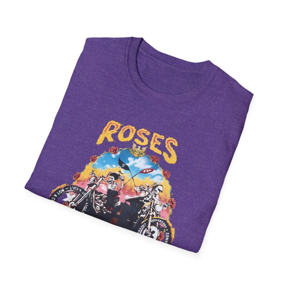 Not a Cult X Freebandz Roses Unisex Softstyle T-Shirt