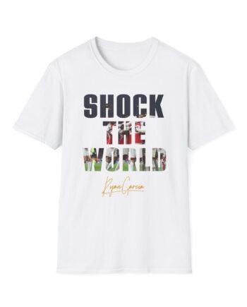 Ryan Garcia Shock the World Unisex Softstyle T-shirt