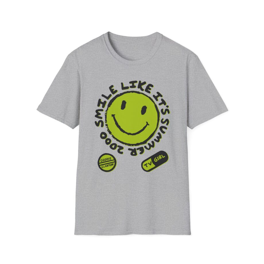 Tv Girl Smile Like It's Summer 2000 Unisex Softstyle T-shirt