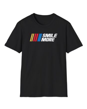 Roman Atwood Smile More Racing Unisex Softstyle T-shirt