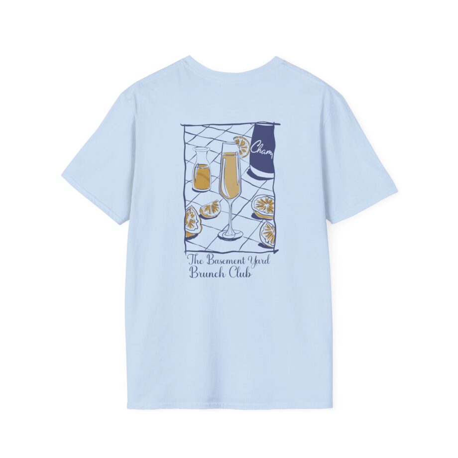 Basement Yard Mimosa Brunch Club Unisex Softstyle T-shirt