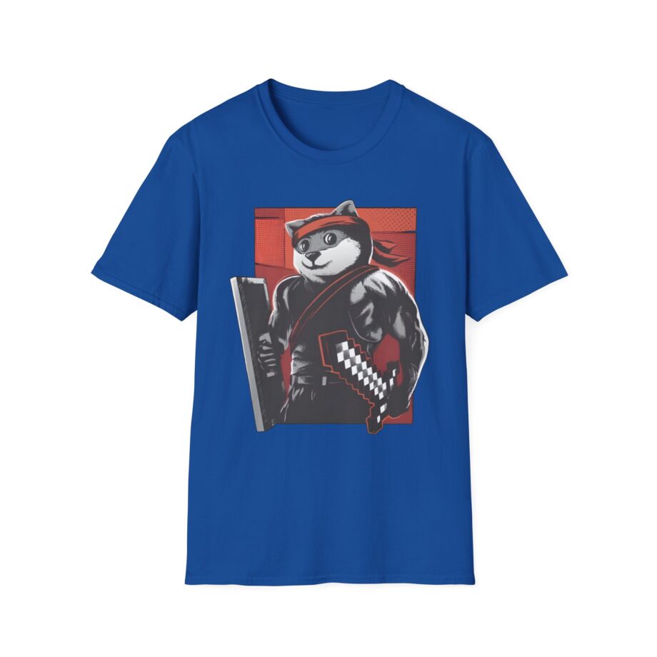 Gejmr Rambo Doge Unisex Softstyle T-shirt
