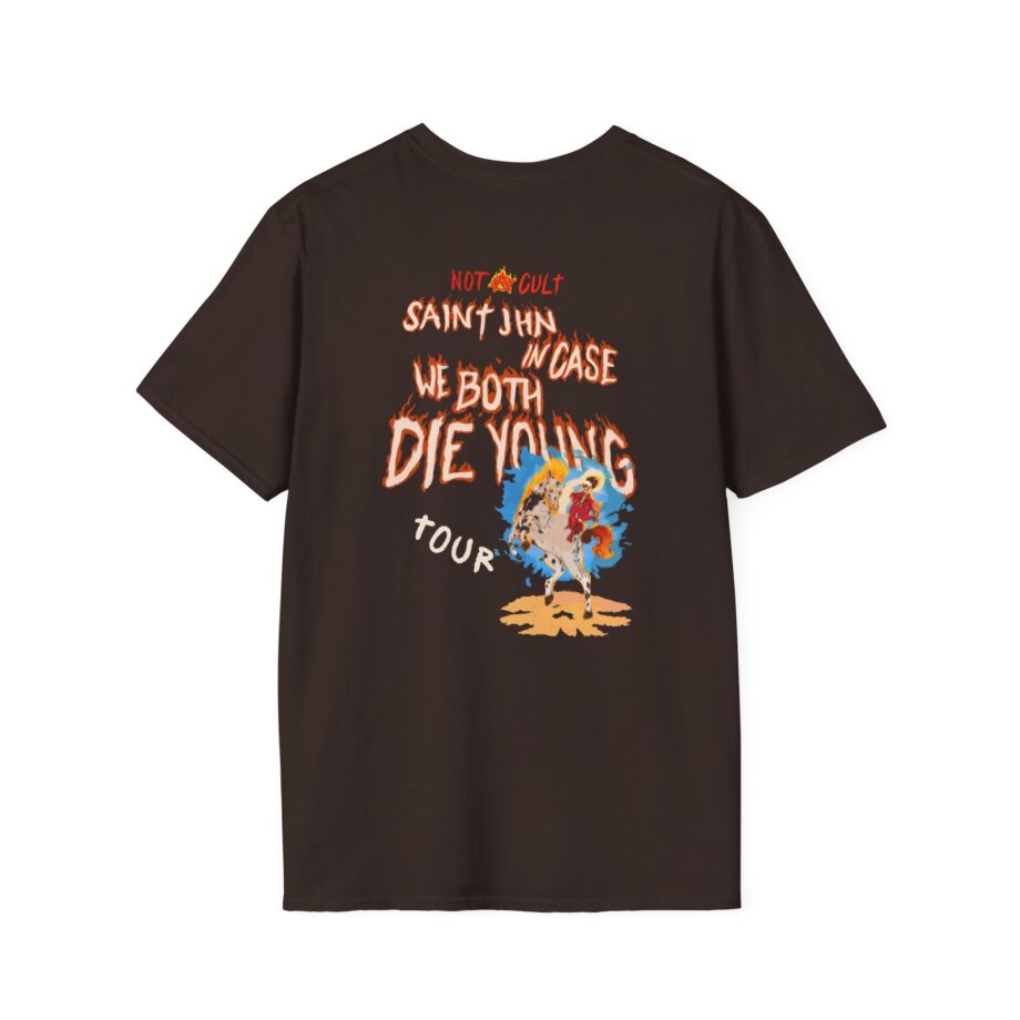 Saint Jhn Incase We Both Die Young World Tour Unisex Softstyle T-Shirt