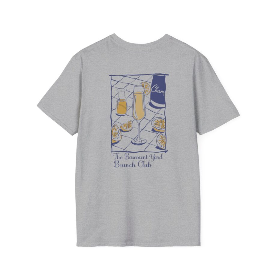 Basement Yard Mimosa Brunch Club Unisex Softstyle T-shirt