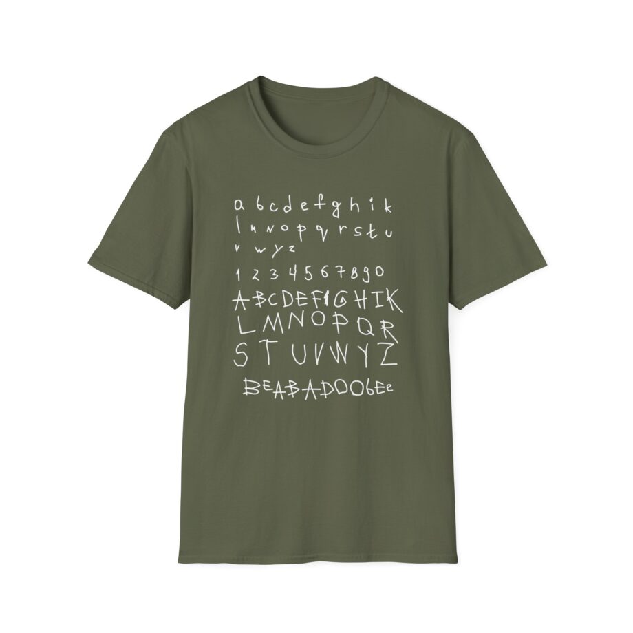 Beabadoobee Alphabet Unisex Softstyle T-Shirt