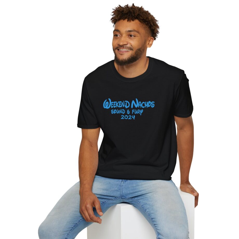 Weekend Nachos Sound and Fury  Unisex Softstyle Tee