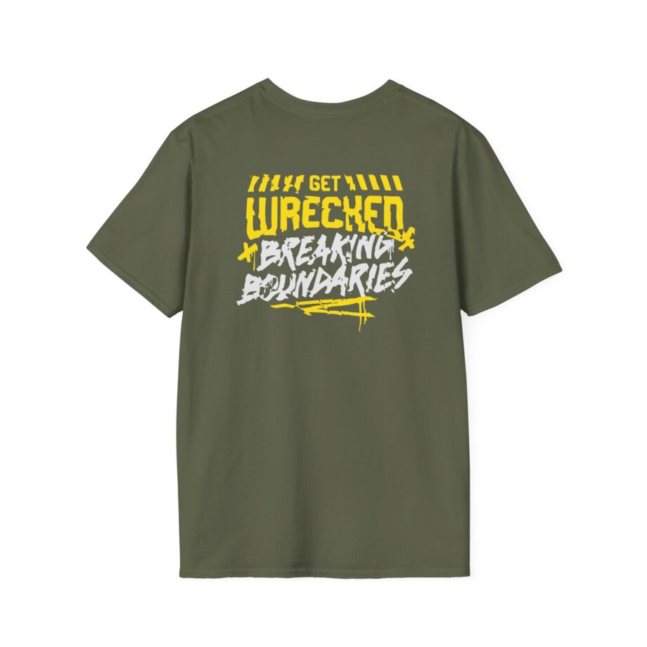Dual Damage Grossing the Lines and We Won't Turn Back Unisex Softstyle T-Shirt