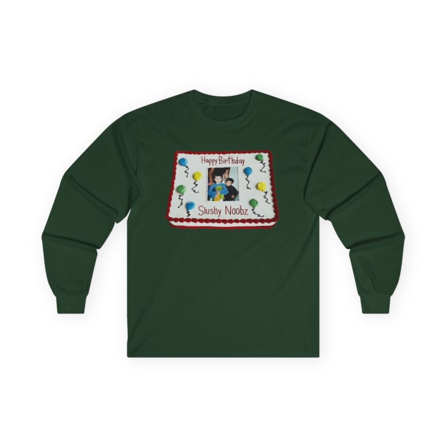 Slushy Noobz Birthday Cake Unisex Ultra Cotton Long Sleeve Tee