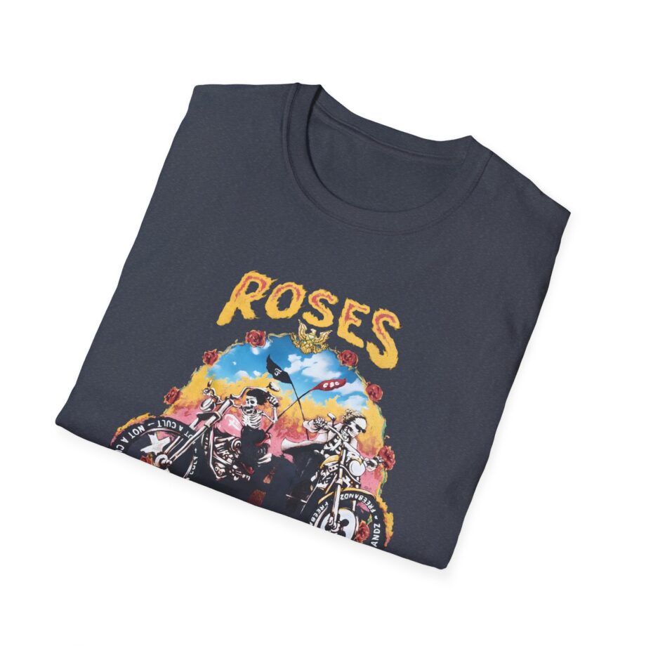 Not a Cult X Freebandz Roses Unisex Softstyle T-Shirt