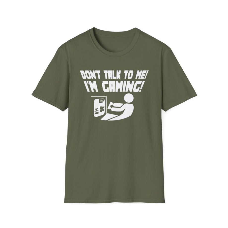 Popularmmos Dont Talk to Me  I Am Gaming Unisex Softstyle T-shirt