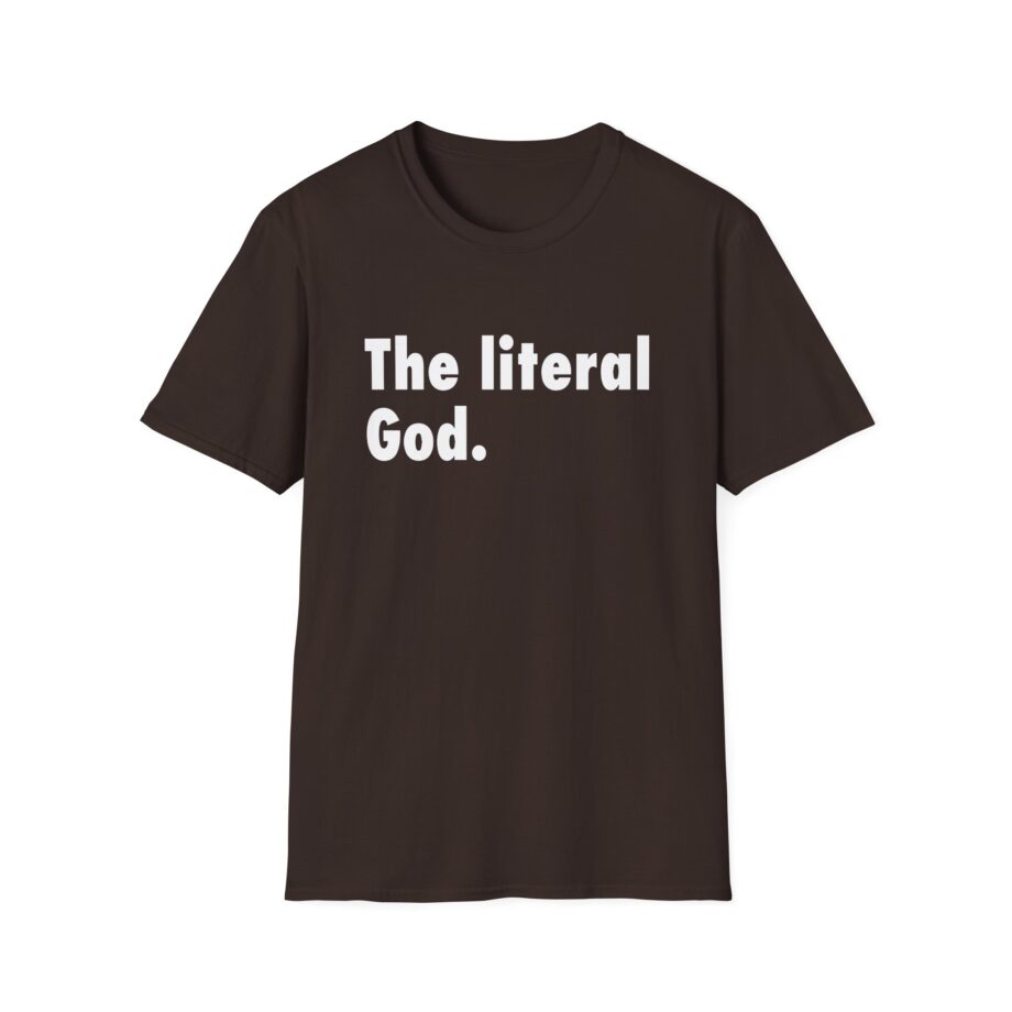 Zackrawrr the Literal God Unisex Softstyle T-shirt