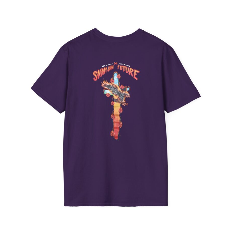 Not a Cult X Freebandz Roses Unisex Softstyle T-Shirt