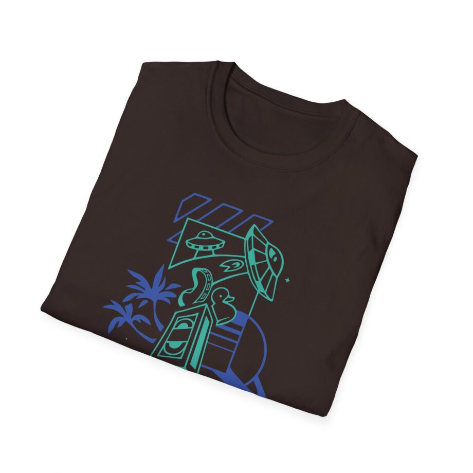 Quackity Cali Neon Unisex Softstyle T-shirt