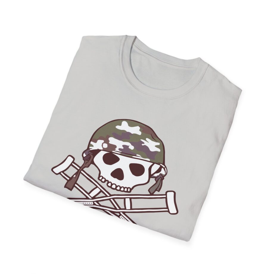Jackass Camouflage Helmet Unisex Softstyle T-Shirt