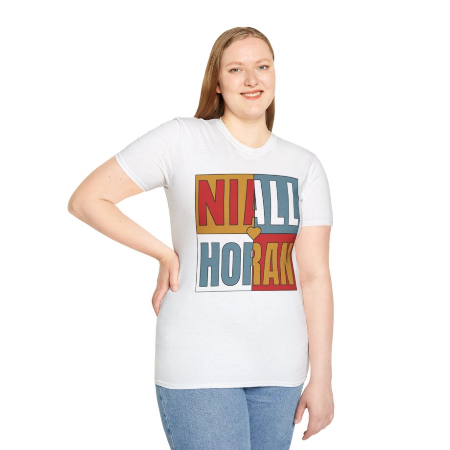 Niall Horan Niall Colour Block Unisex Softstyle T-shirt