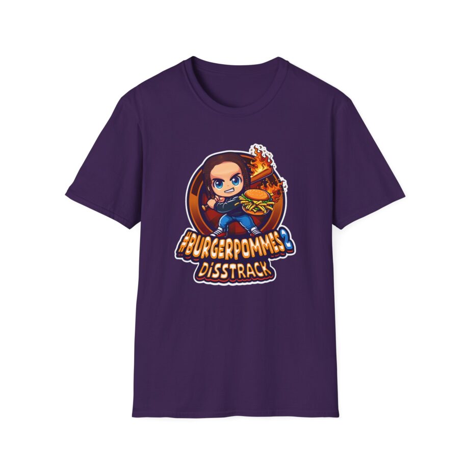 Burger Pommes  Unisex Softstyle T-Shirt