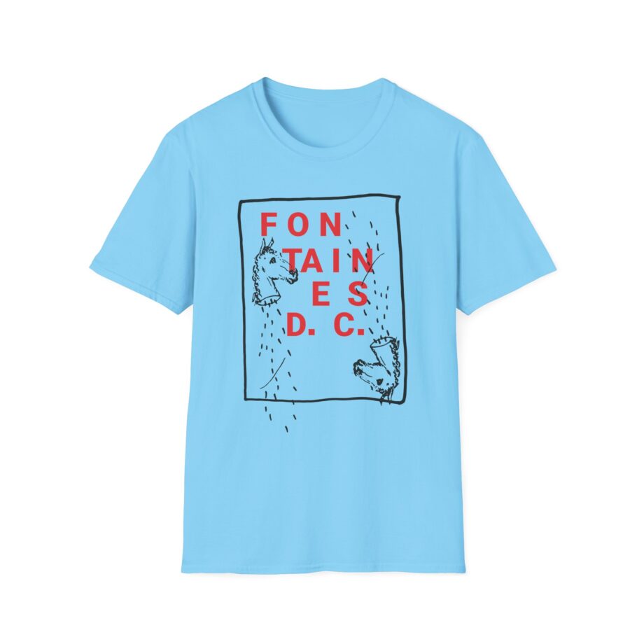 Fontaines Horse Head Unisex Softstyle T-Shirt