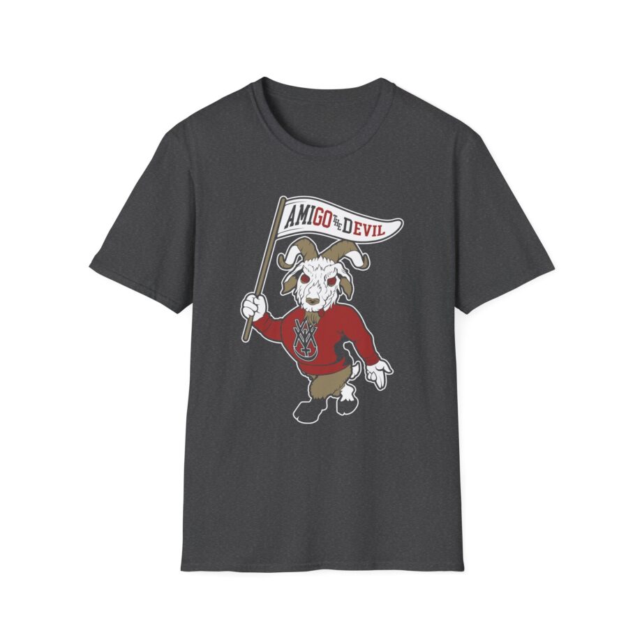 Amigo the Devil Go Evil Mascot Unisex Softstyle T-shirt