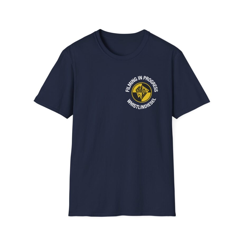 Whistlindiesel Filming in Progress Unisex Softstyle T-shirt