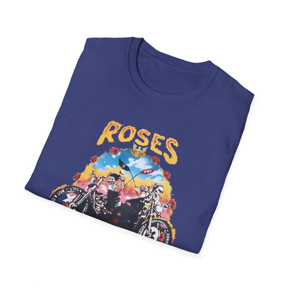 Not a Cult X Freebandz Roses Unisex Softstyle T-Shirt