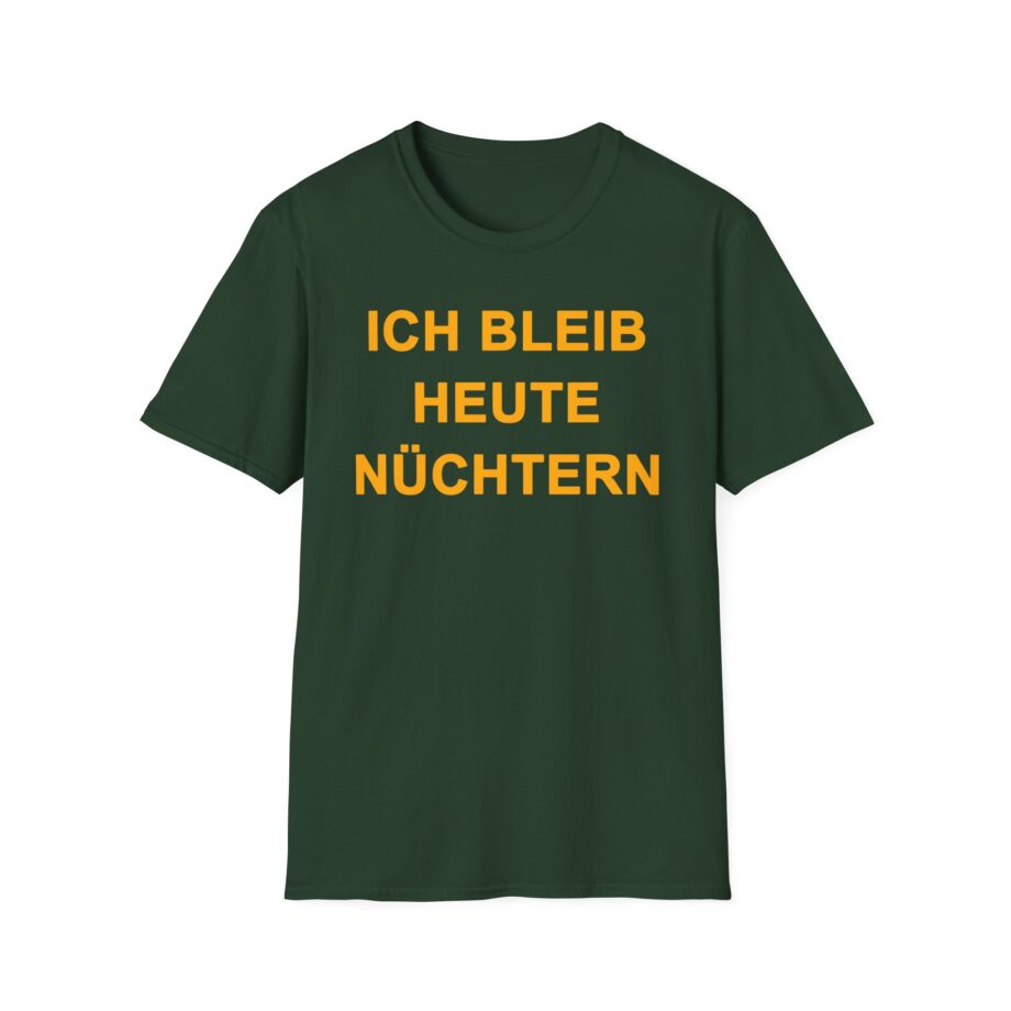 Rewinside Ich Bleib Heute Nüchtern Unisex Softstyle T-shirt