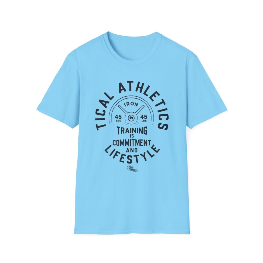 Method Man Training is Commitment and Lifestyle Tical Athletic Unisex Softstyle T-shirt