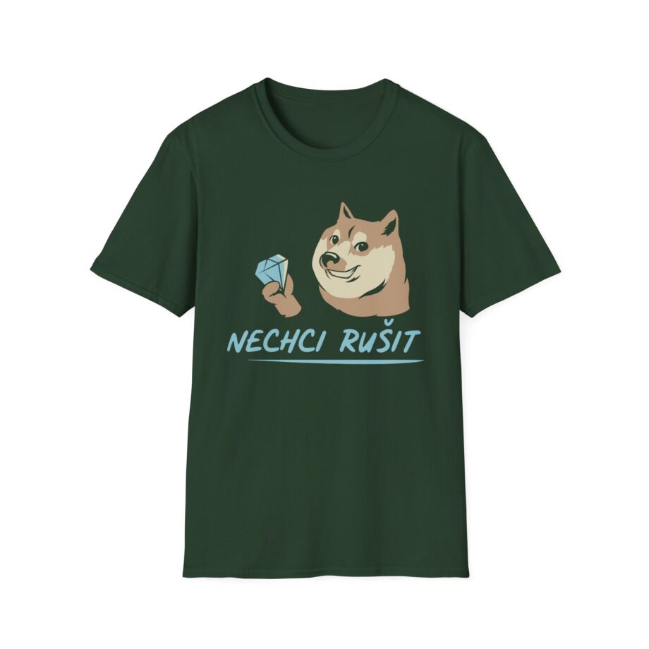 Gejmr Nechci Rusit Unisex Softstyle T-shirt