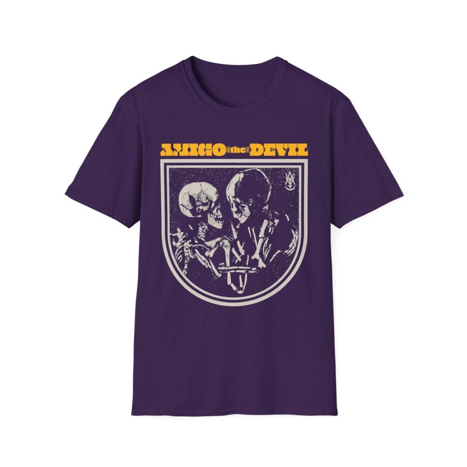 Aamigo the Devil  Rot in Hell Unisex Softstyle T-shirt