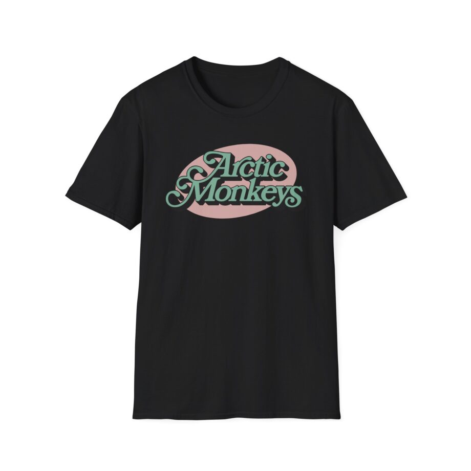 Arctic Monkeys Ornate Logo Unisex Softstyle T-shirt