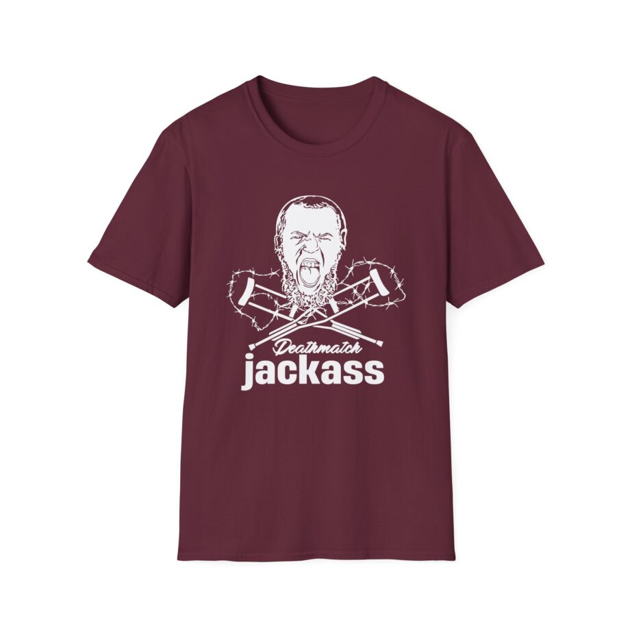 Jackass Dale Patricks-deathmatch  Unisex Softstyle T-Shirt