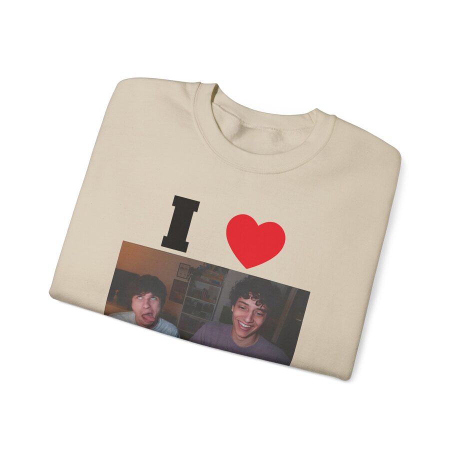 I Heart Slushy Noobz Unisex Heavy Blend Crewneck Sweatshirt