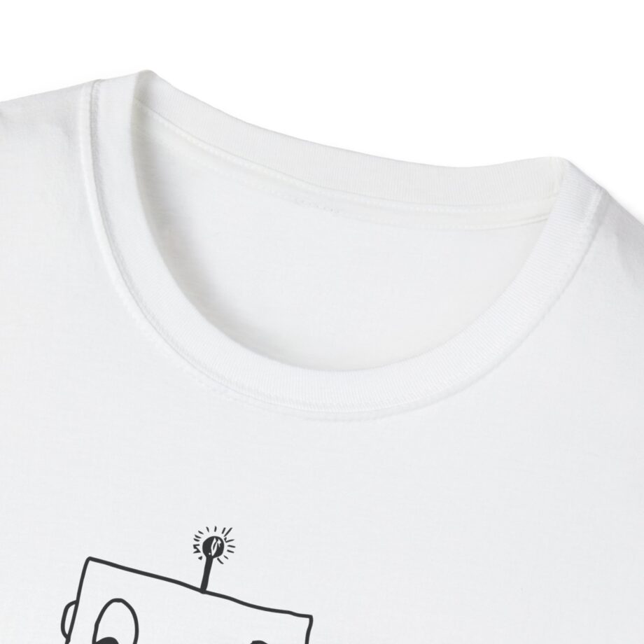 Armchair Expert Robot Unisex Softstyle T-shirt