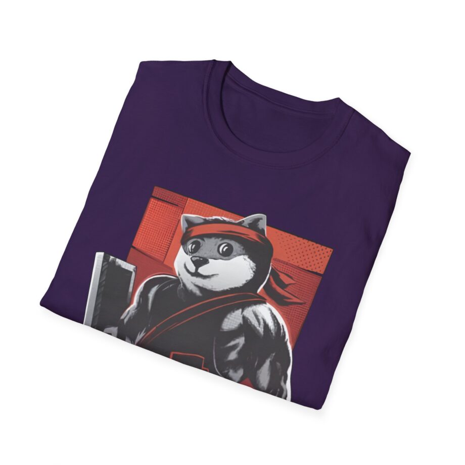 Gejmr Rambo Doge Unisex Softstyle T-shirt