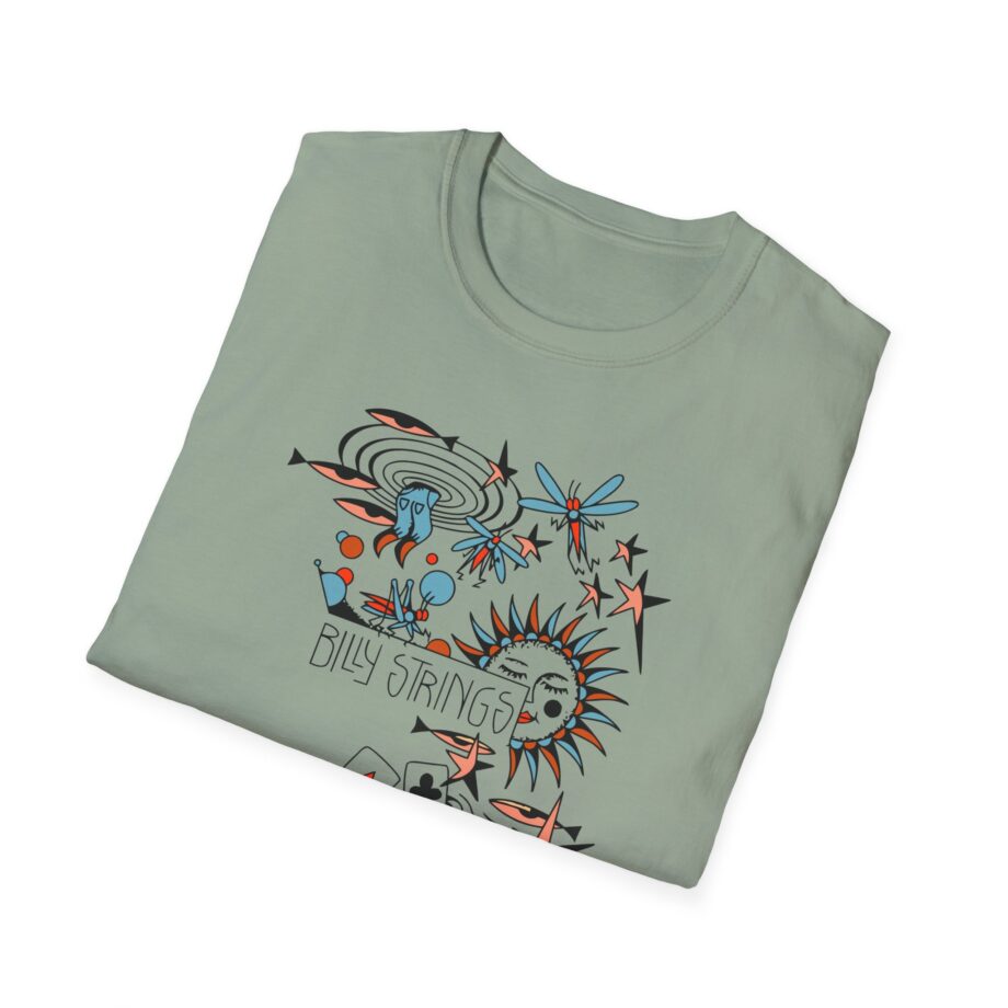 Billy Strings River of Cards Unisex Softstyle T-Shirt