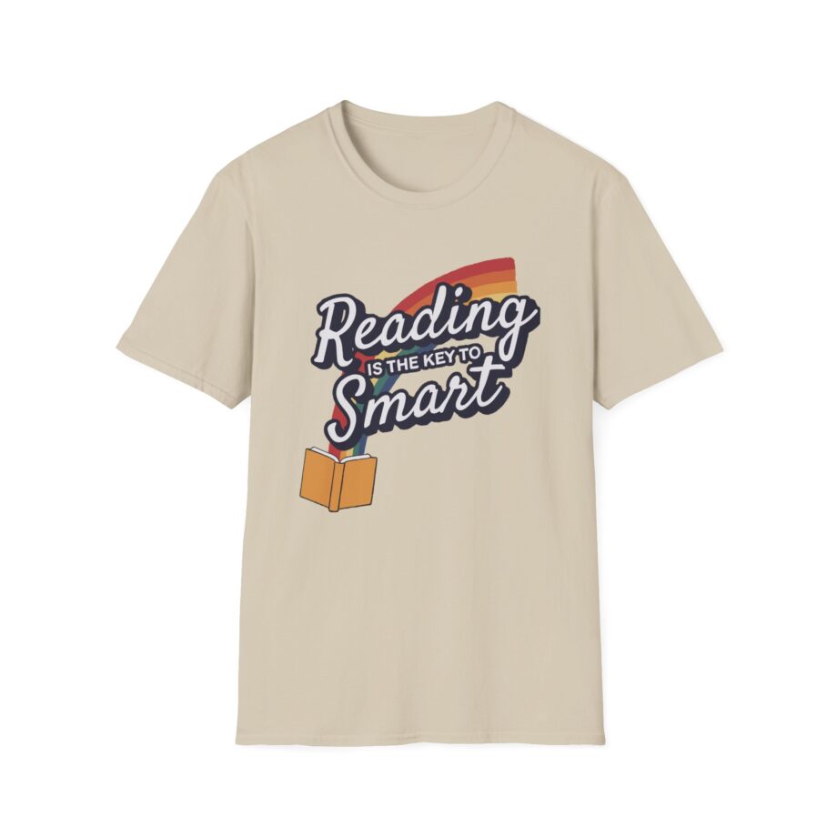 Nate Bargatze Reading is the Key to Smart Unisex Softstyle T-Shirt