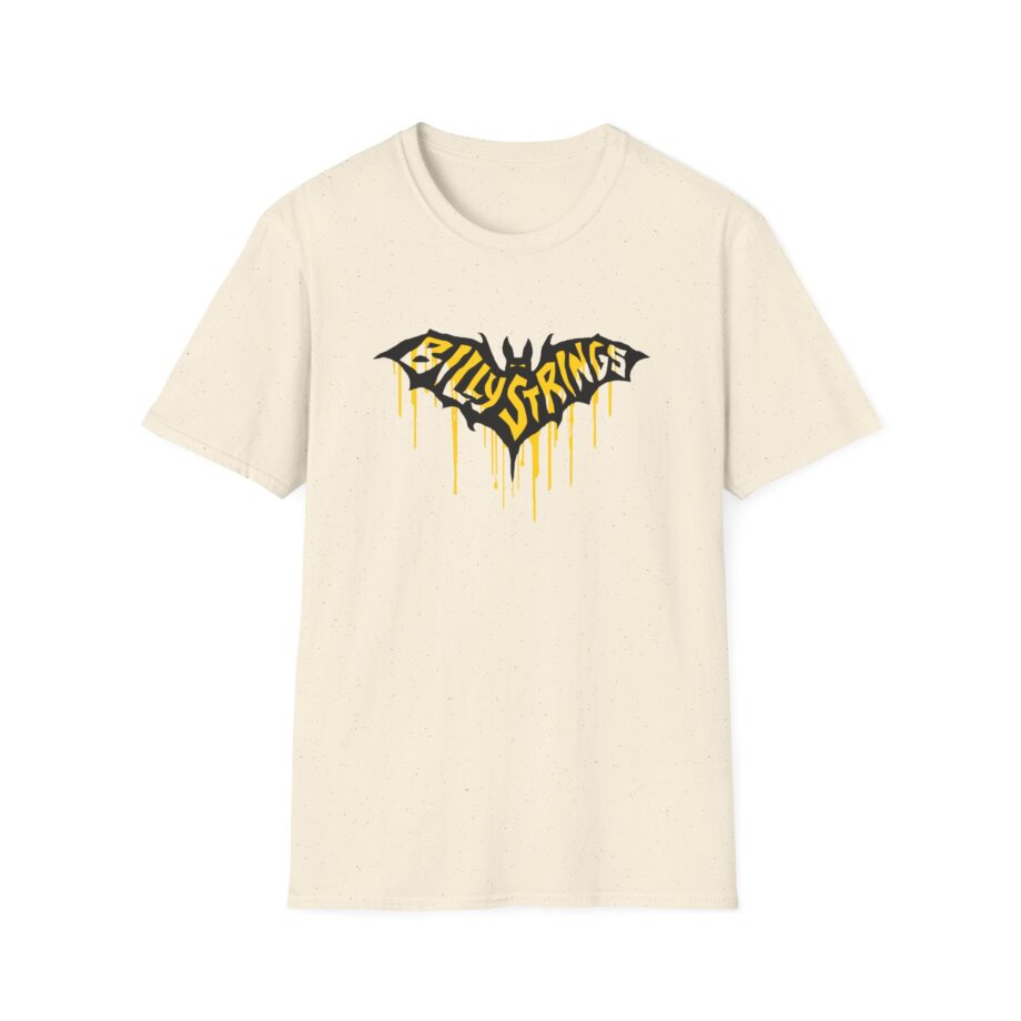 Billy Strings Austin Bat Tee (Attak / Casper Herselman) Unisex Softstyle T-Shirt