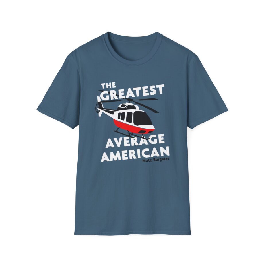 Nate Bargatze The Greatest Average American  Unisex Softstyle T-Shirt